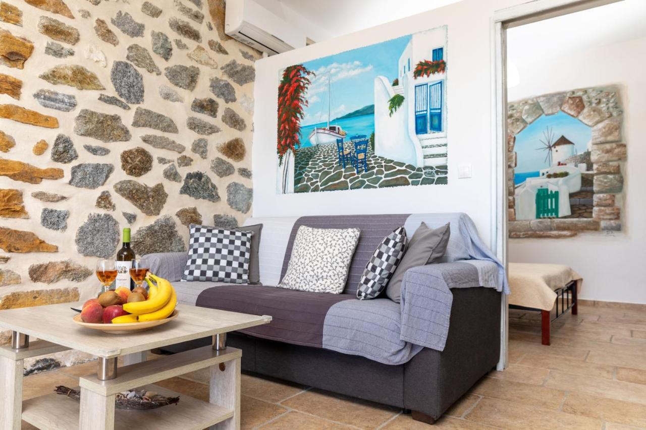 Vila The Stone House Naxos Glinado Naxos Exteriér fotografie